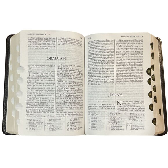 King James Version Holy Bible With Old & New Testaments Gilded Pages 2013 LDS - Picture 6 of 7